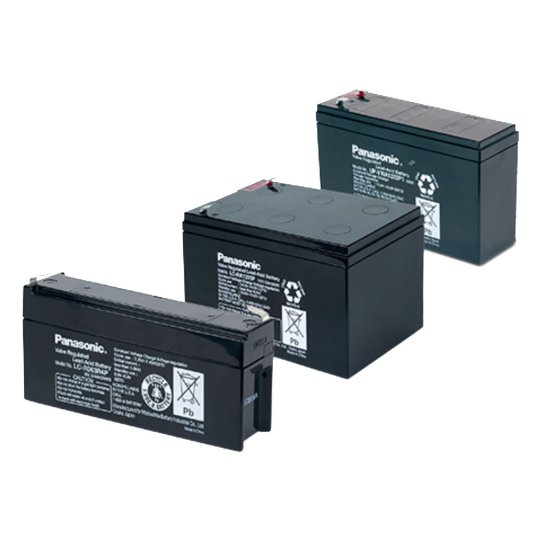 Batteria Al Piombo-Gel Akku-net Per Panasonic LC-S2312, 12V 2Ah 24Wh, Ricambio Per Sistemi USV E Allarme