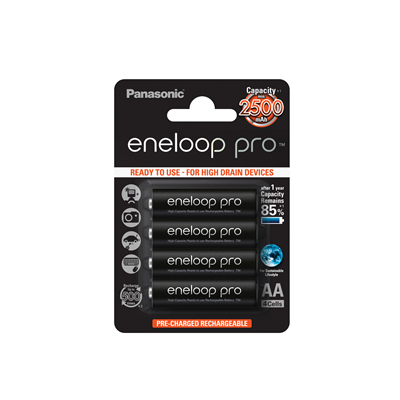 Eneloop Pro Aa 2500 Mah - BK-3HCDE 